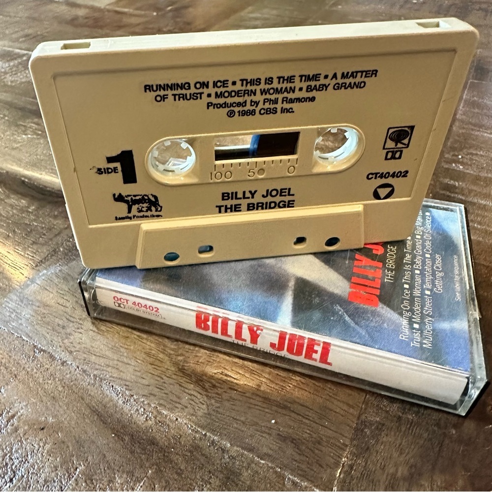 Billy Joel The Bridge Cassette Tape Vintage 1986
